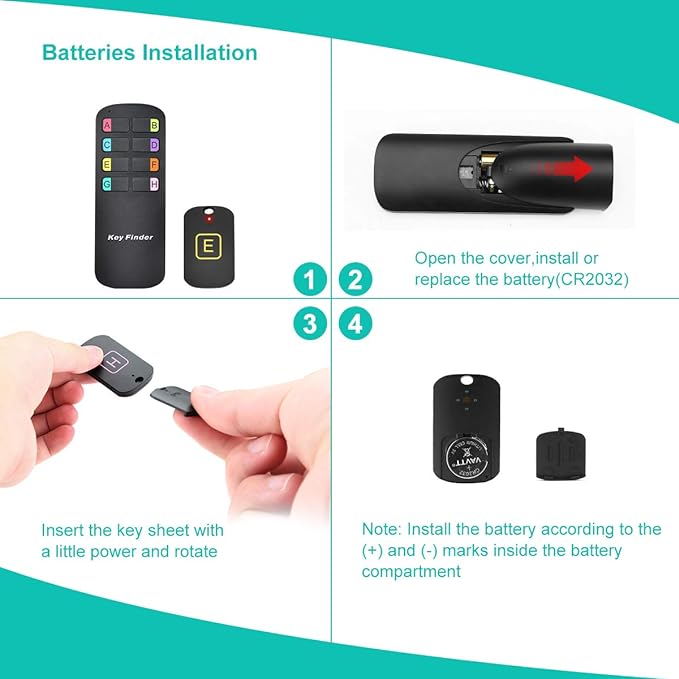 Key Finder Locator Tags, Lost Remote Finder Make Noise, TV Remote Control Finder - Image 5
