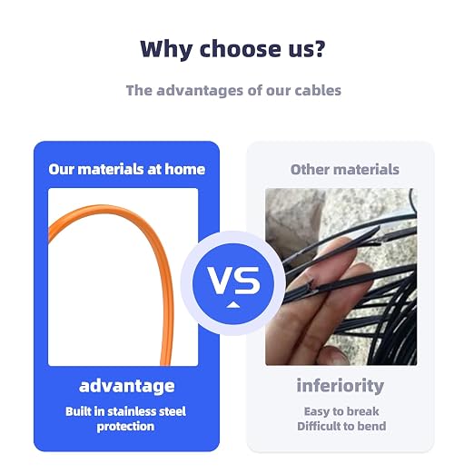 OM1 Fiber Optic Jumper Optical Patch Cord, SC/UPC to FC/UPC Multimode Duplex - Image 6