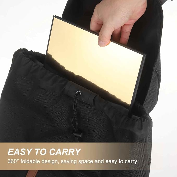 2Pcs 11"x8" Light Reflector 3 in 1 Photography Reflector Cardboards, Foldable & - Image 7