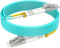 15m OM3 LC to LC, OM3 Multimode Fiber, Options 7in~500ft, Fiber Optic Patch by RamboCables