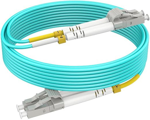 0.5m OM3 Fiber LC to LC, Options 7inch~500ft,  by RamboCables
