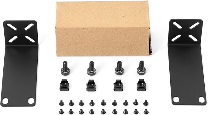 Rack Mount Kit for 10.6 inch Switches, Adjustable Rack Ears for Netgear - Image 7