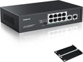 8 Port Full Gigabit PoE+ Switch by RealHD