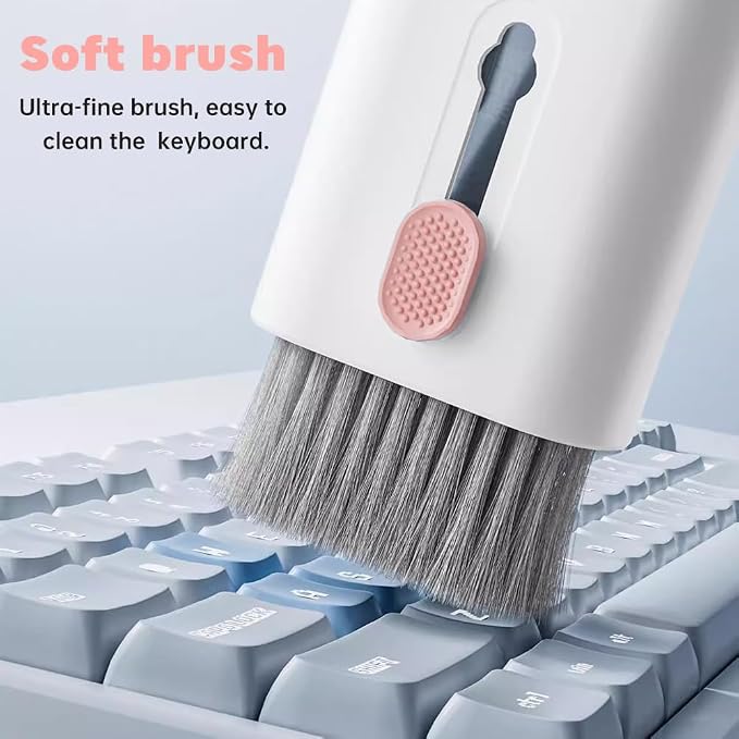 7 in 1 Laptop Cleaning Kit Keyboard Cleaner, Computer Screen Cleaning Brush Tool - Image 5