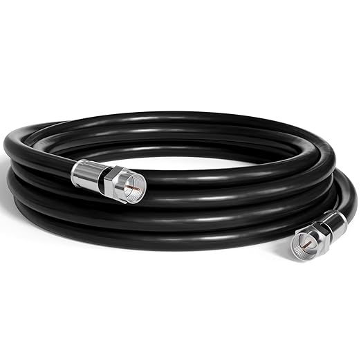 THE CIMPLE CO - RG6 Coaxial Cable 10 FT - RG6 Coax Cable by THECIMPLECO