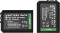 NP-FW50 7.2V 1500 mAh 2-Pack Rechargeable Lithium Ion Battery Pack Compatible by CAMULTI