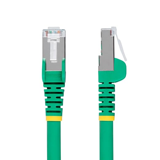 StarTech.com 5ft Green CAT6a Ethernet Cable, Snagless RJ45, 100W PoE++ - Image 2