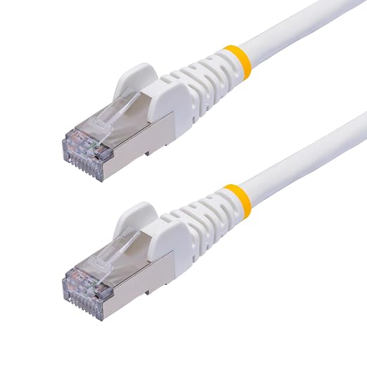 StarTech.com 6ft White CAT8 Ethernet Cable, Snagless RJ45, 100W PoE++, 26AWG by StarTech