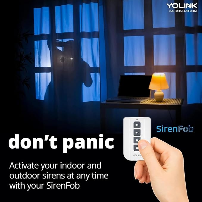 YoLink X3 Version Outdoor Alarm Controller and SirenFob Kit, Ruggedized - Image 3