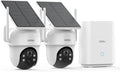 aosu Security Cameras Outdoor Wireless, 2 Cam-Kit, No Subscription Required by AOSUSecurityOffical