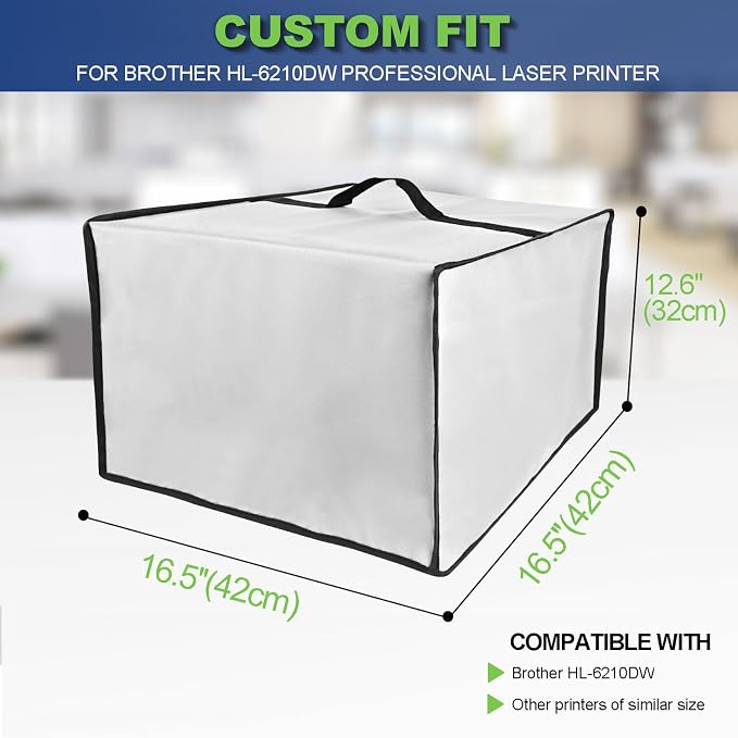 Printer Cover for Brother Printer, Waterproof Anti-Static Thick printer Dust - Image 2