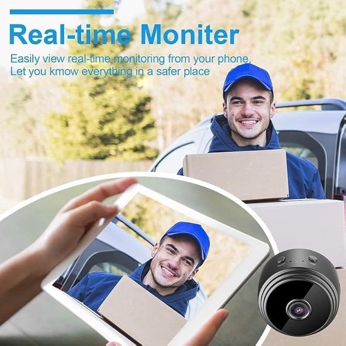 Hidden Camera 4 Packs, 1080P HD WiFi Home Indoor Outdoor Camera - Image 4