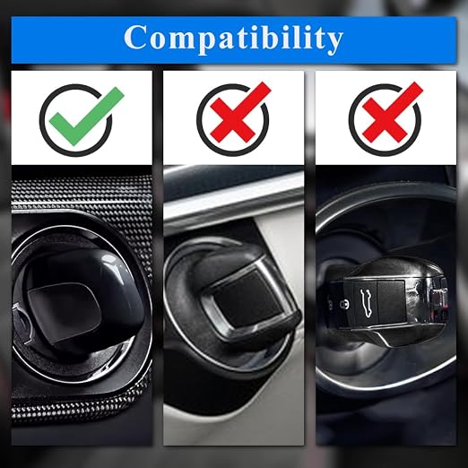 AeroBon Black Painted Ignition Switch Replacement Compatible - Image 3