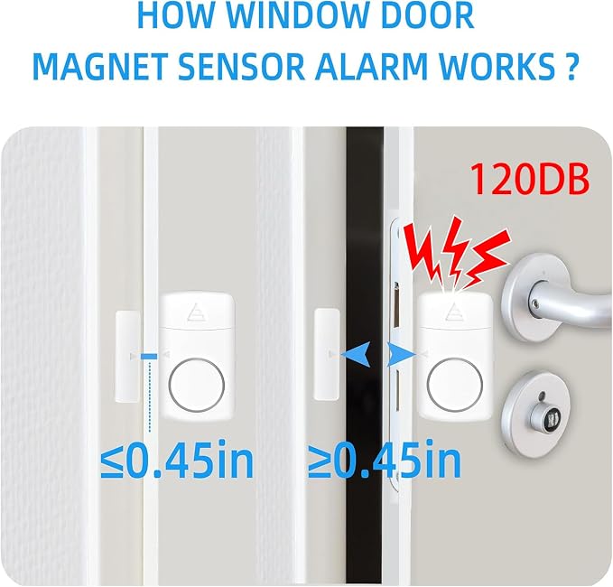 Door Window Alarm, Window Sensor Alarms - Image 3