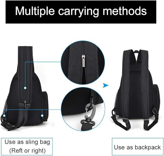 CADeN Camera Bag Sling Backpack, Camera Case Backpack - Image 4