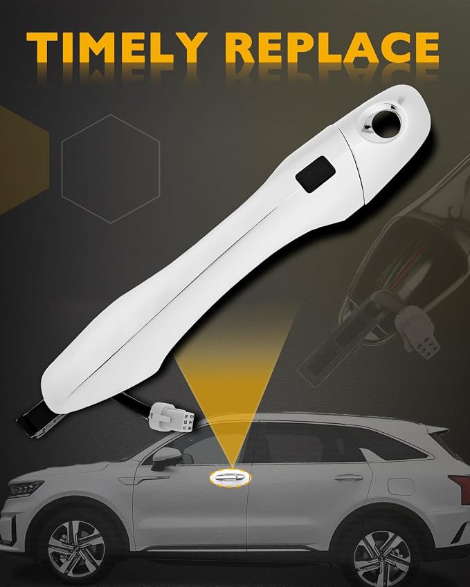 Front Left Handle w/Smart Keyless Entry System, Compatible - Image 5