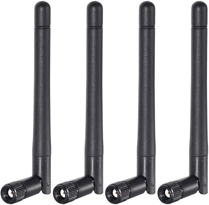 Bingfu Dual Band WiFi 2.4GHz 5GHz 5.8GHz 3dBi MIMO RP-SMA Male Antenna - Image 2