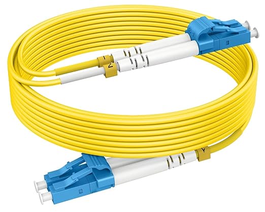 600ft OS2 LC to LC Single Mode Fiber Patch Cables, Options 7inch~1000ft by RamboCables