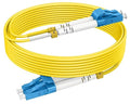 40m OS2 LC to LC Single Mode Fiber Patch Cables, Options 7inch~1000ft, Fiber by RamboCables