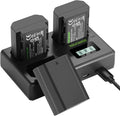 NEEWER NP-FZ100 Replacement Battery and Charger Set, 3 Pack 2280mAh NP-FZ100 by Neewer