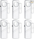 Security Door Window Alarm, 90DB Wireless Sensor Door Window Burglar Alarm by PLOJOP