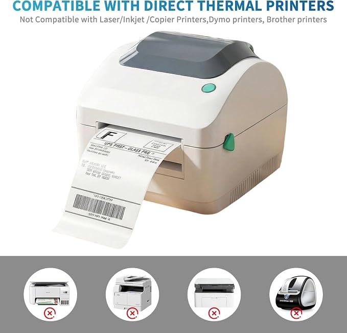 9527 Product 4x6 Blank Direct Thermal Shipping Labels - Image 5