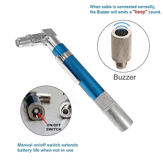 Coaxial Cable Tester, Voltage Protected Coax Cable Wire Tracer Pocket - Image 5