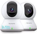 blurams Security Camera 2K, Baby Monitor Dog Camera 360-degree by Blurams