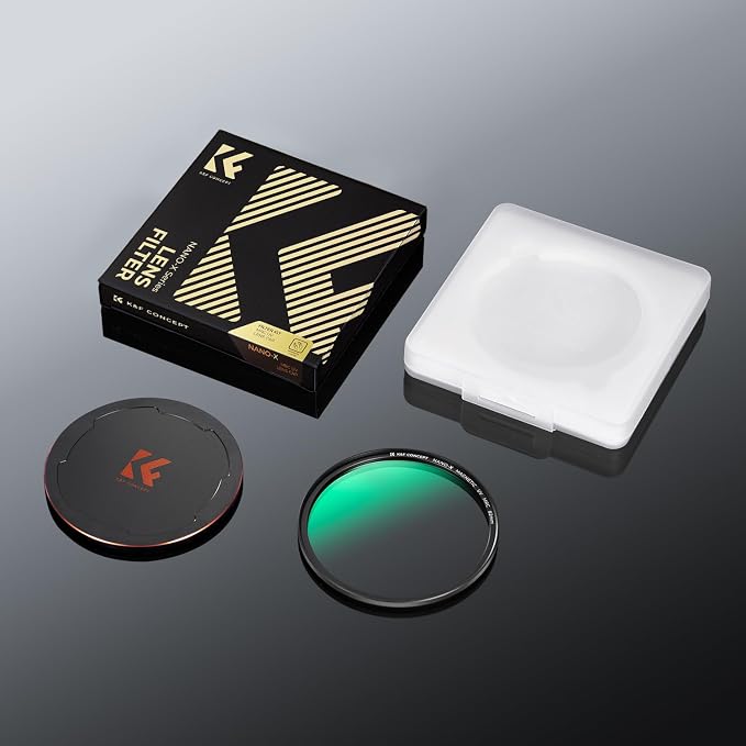 K&F CONCEPT 72mm Magnetic MC UV Lens Protection Filter + Lens Filter Cap - Image 8