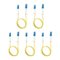 Yonwide 5m 5 Pack OS2 Lc to Lc Single Mode Fiber Patch Cable Duplex, LSZH SM by YonwideFiber