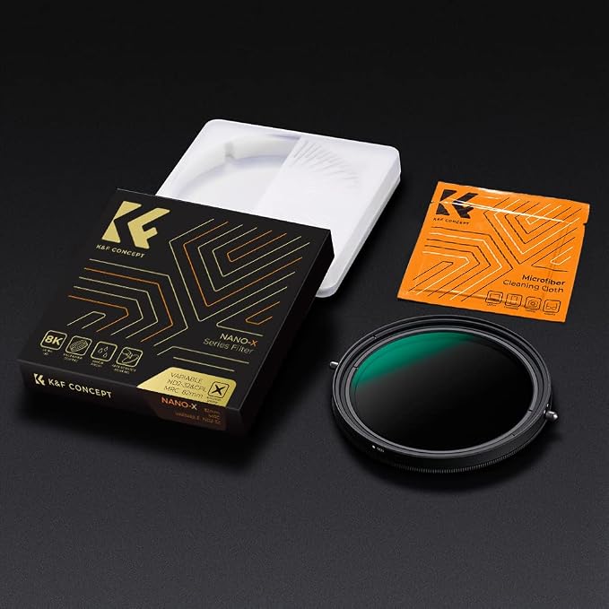 K&F CONCEPT 40.5mm Variable Fader ND2-ND32 ND Filter and CPL Circular - Image 8