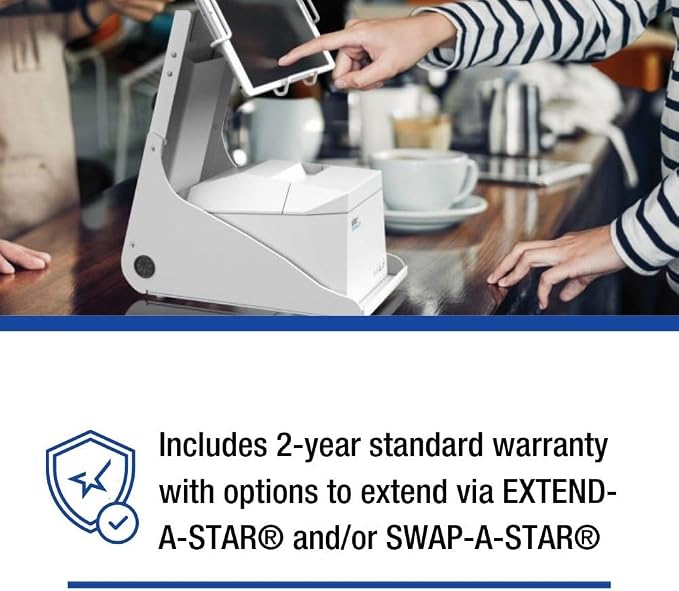 Star Micronics TSP143IVUE USB/Ethernet Thermal Receipt Printer - Image 9