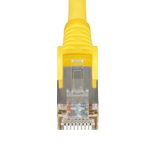 StarTech.com 5ft Yellow CAT6a Ethernet Cable, Snagless RJ45, 100W PoE++ - Image 4
