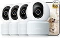 Anona 4K UHD Indoor Camera, Pet/Dog/Baby Security Camera by Anona
