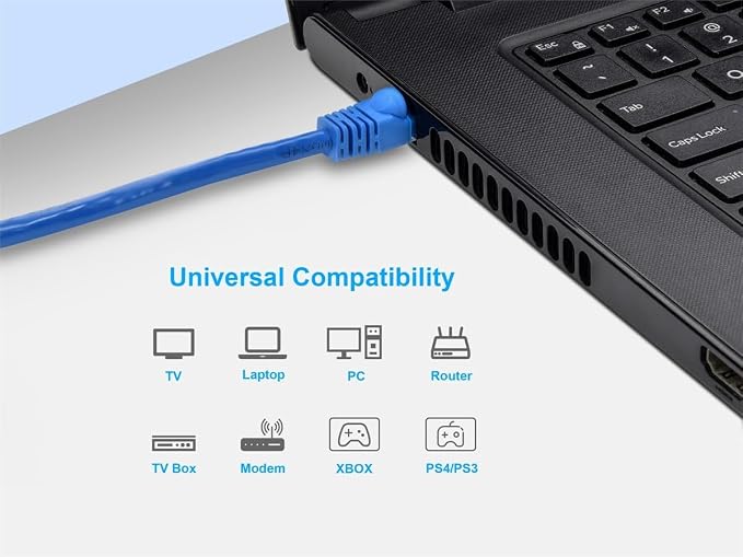Monoprice 30FT 24AWG Cat6 550MHz UTP Ethernet Bare Copper Network Cable - Image 6