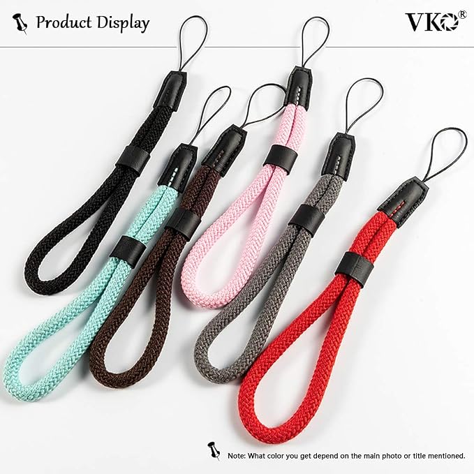 VKO Soft Camera Wrist Strap, Rope Hand Strap - Image 3