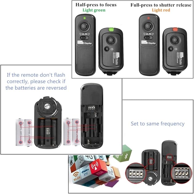Pixel RW221-L1 Camera Remote Shutter Release Wireless Radio Control Compatible - Image 6