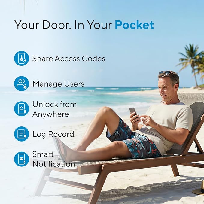 ULTRALOQ U-Bolt WiFi Smart Lock - Image 2
