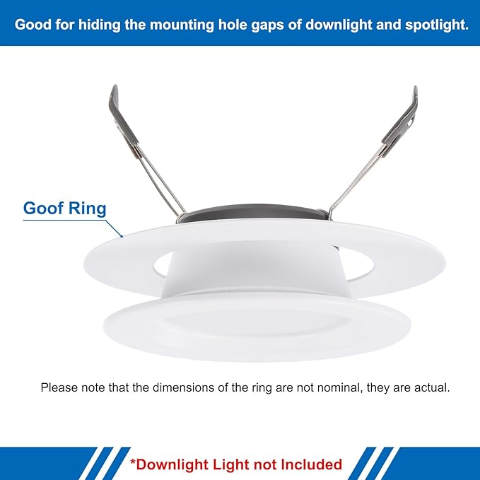 PATIKIL 6.3" ID 10.04" OD Goof Rings - Image 3