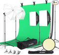 RALENO Photography Lighting Kit, 8.5x10ft Photo Backdrops Stands by RaLeno