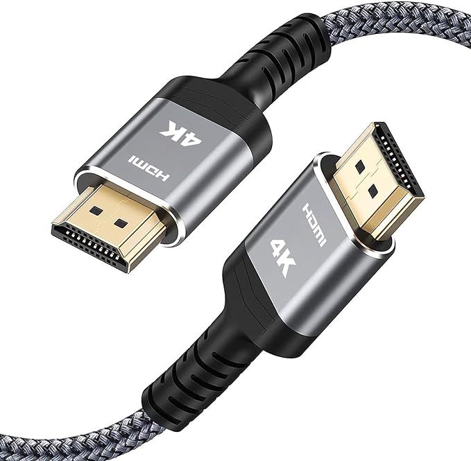 Highwings 4K Short HDMI Cable 1.72ft/52.5cm Total Length, 1.36ft/41.5cm Cable by Highwings