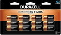 Duracell CR123A 3V Lithium Battery, 3 Volt High Power by Duracell
