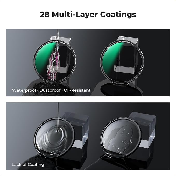 K&F CONCEPT Magnetic 62mm Circular Polarizers Filter - Image 7