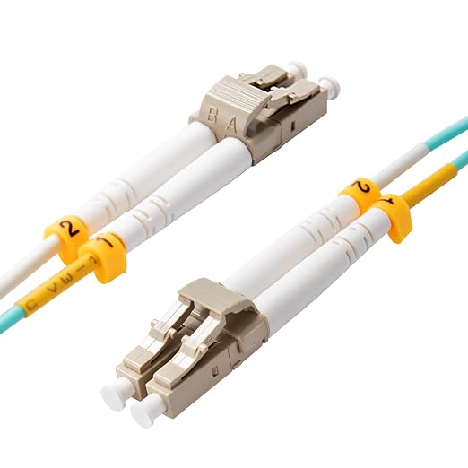 OM4 LC to LC Fiber Patch Cable 50ft/15m, Length Option:0.2m-200m, 40G/100GB - Image 4