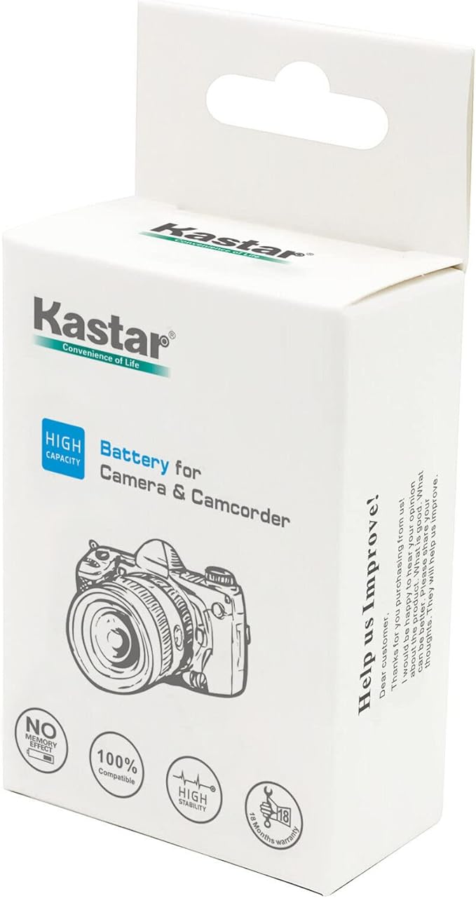 Kastar 1-Pack NP-45 Battery & AC Wall Charger - Image 5