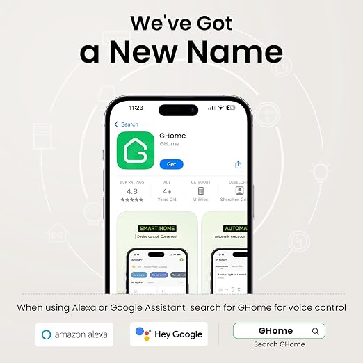 GHome Smart Plug Mini, WiFi Smart Outlet Plug Compatible - Image 9