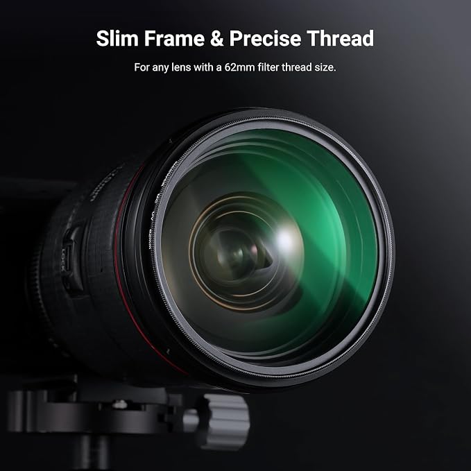 NEEWER 62mm Variable ND + CPL + UV Filter Kit - Image 8