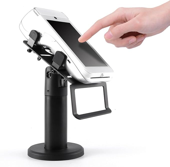 POS Machine Stand 360 Degree Adjust Angle Cashiers Display Holder Rack - Image 2