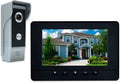 Wired Video Intercom System, 7 Inch Video Doorbell Door Camera Kit | Dual-way by AMOCAM