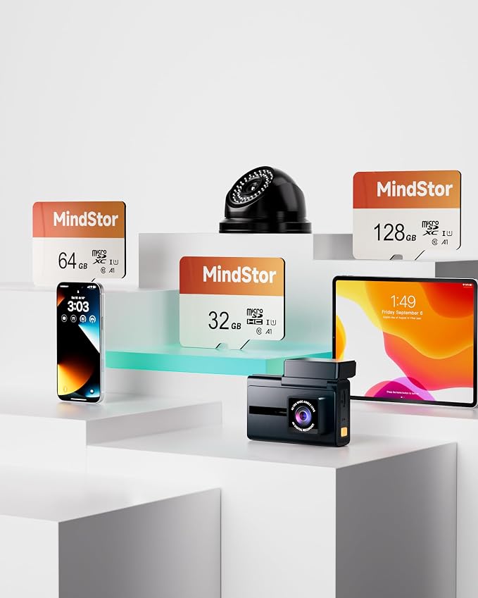 Micro SDXC 64GB Memory Card, MindStor 90MB/s Read Speed TF Card - Image 7